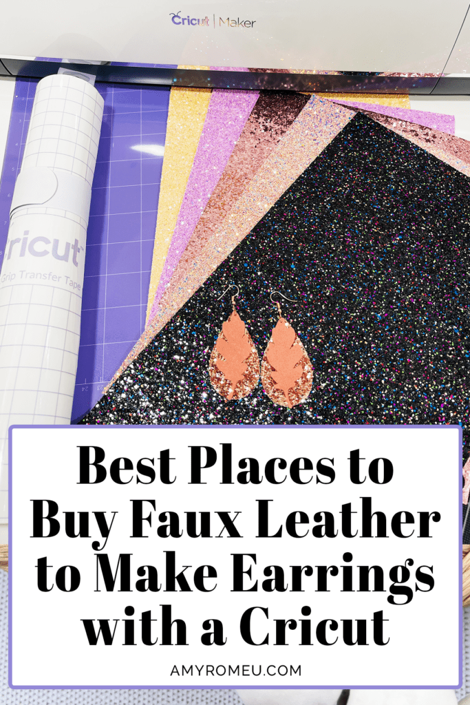 Best Places to Buy Faux Leather for Cricut Earrings