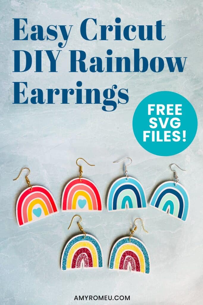 Download Cricut Rainbow Earrings Diy Amy Romeu