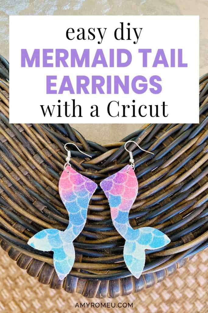 Download Easy Cricut Diy Mermaid Tail Earrings Amy Romeu