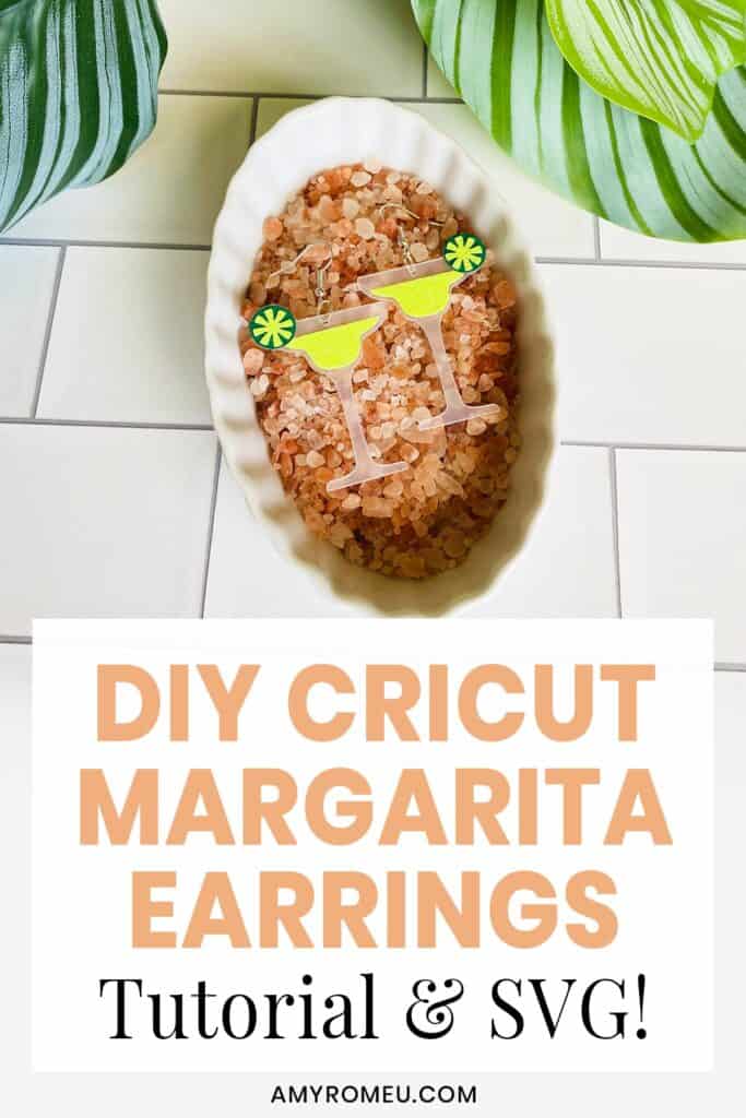 How to Make Margarita Earrings with a Cricut