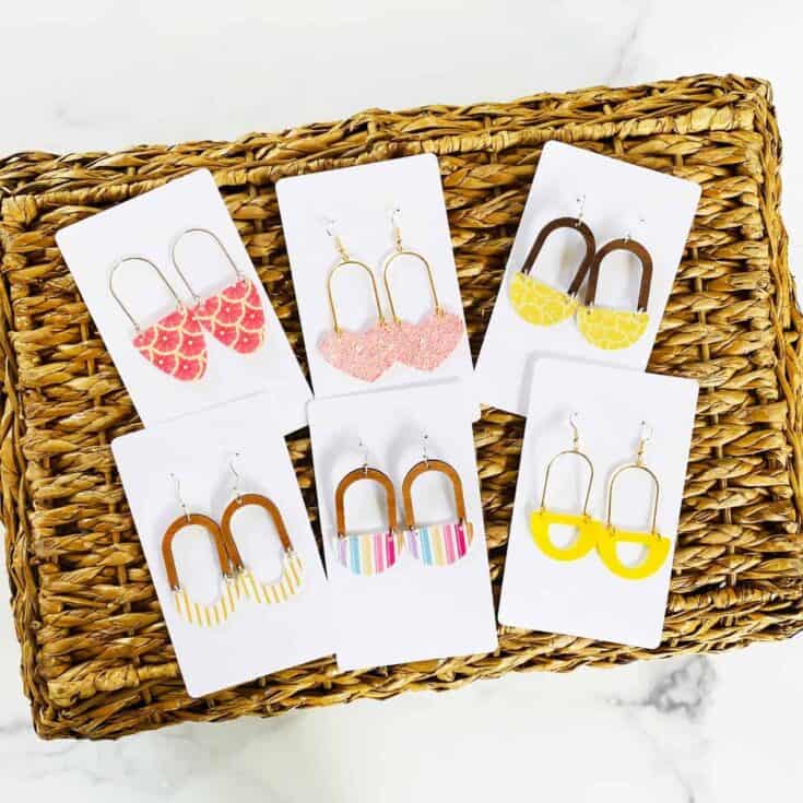 trendy arch connector earrings