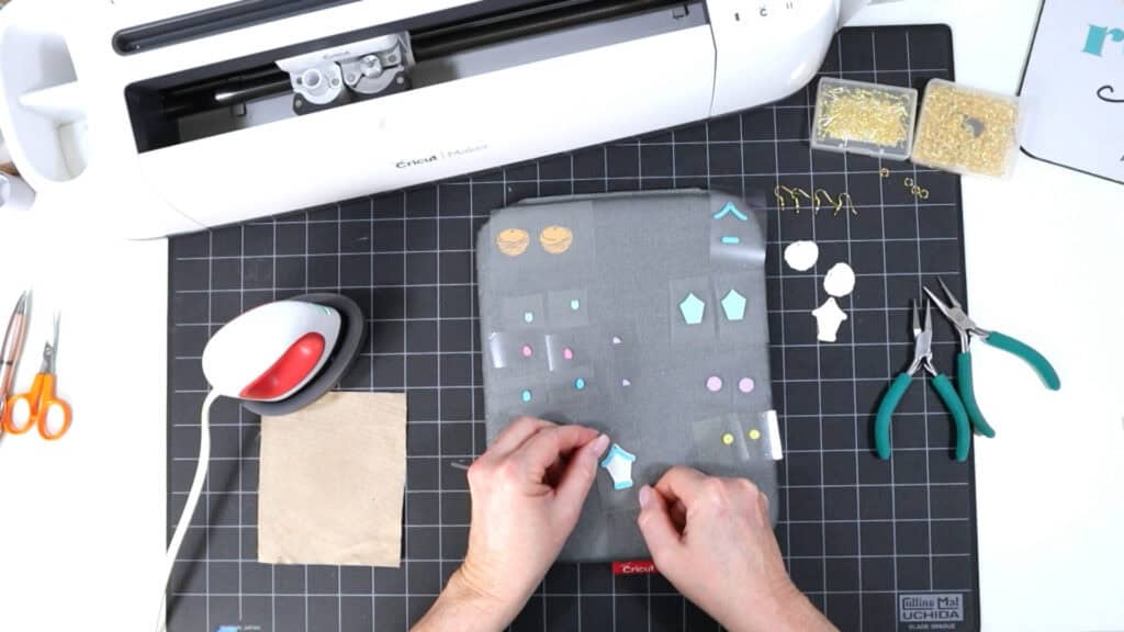 DIY Cricut Faux Leather Bird's Nest & Bird House Earrings Tutorial