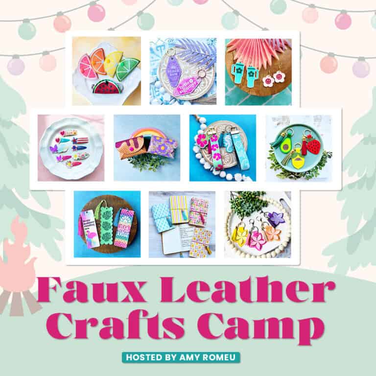 Faux Leather Crafts Camp