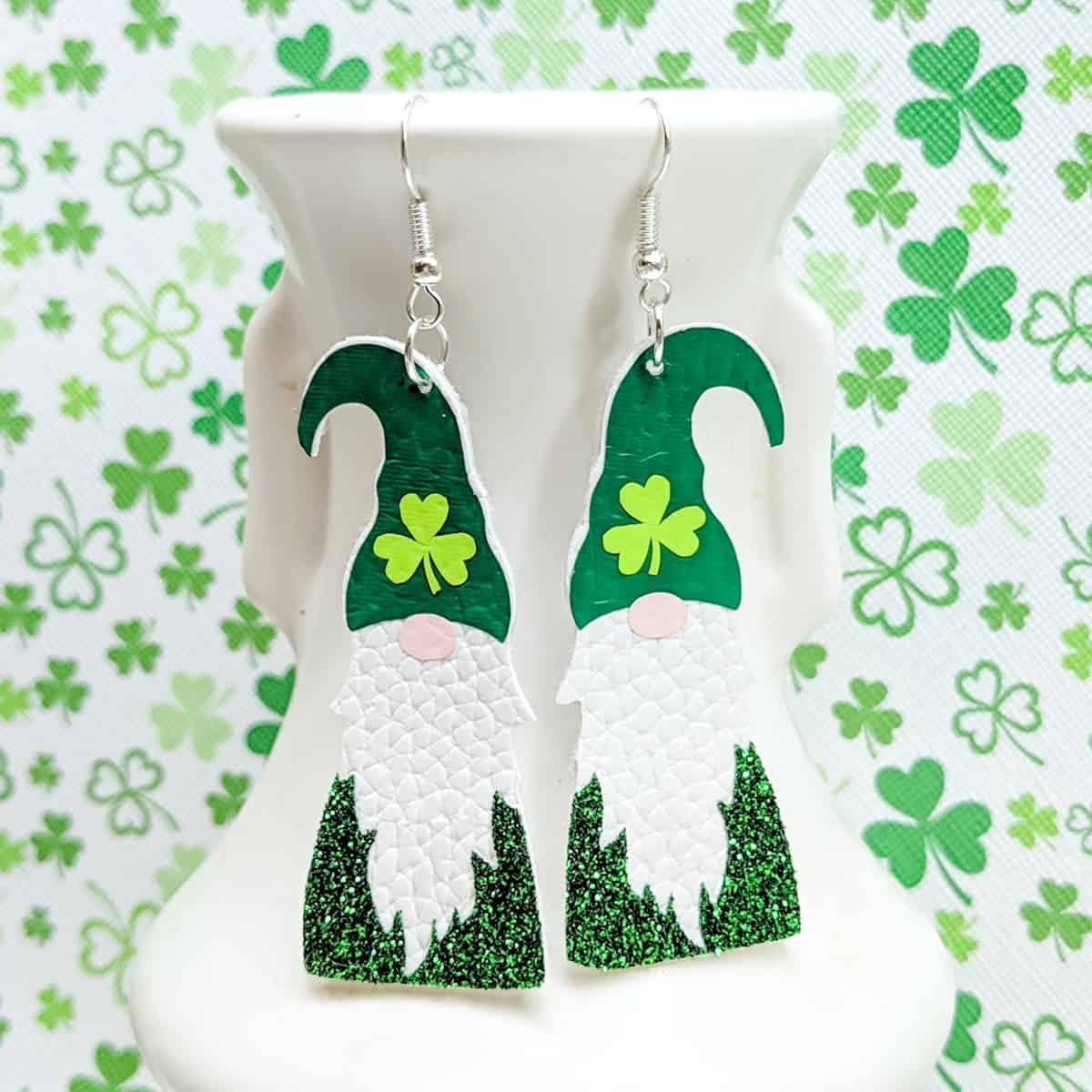 How to Make St. Patrick’s Day Gnome DIY Earrings