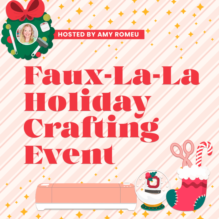 Faux-La-La Holiday Crafting Event Supply List