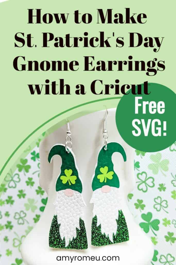 Cricut St. Patrick's Day Earrings - Amy Romeu