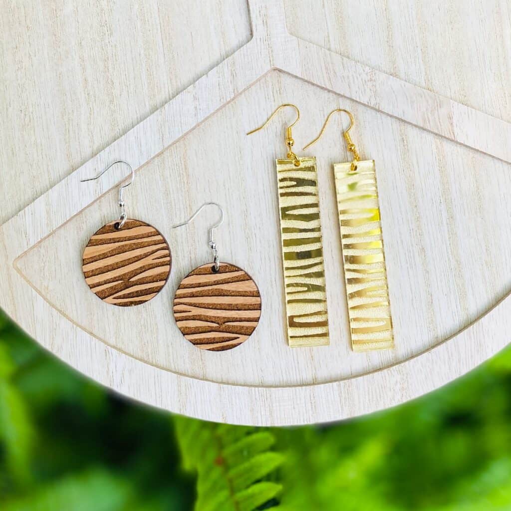 Easy Wood & Resin Earrings DIY Amy Romeu