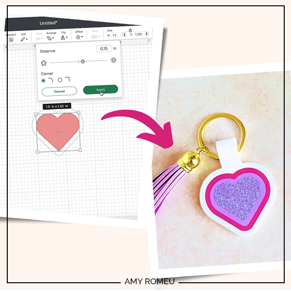 How to Make Faux Leather Keychains in Cricut Design Space