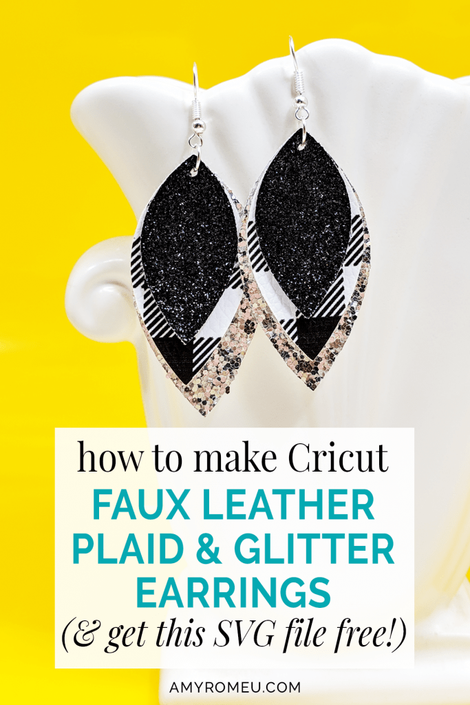 Download How To Make Faux Leather Earrings With A Cricut Amy Romeu SVG, PNG, EPS, DXF File