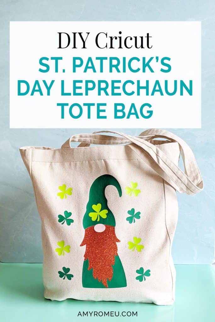 How to Make a St. Patrick's Day Leprechaun Tote Bag with a Cricut