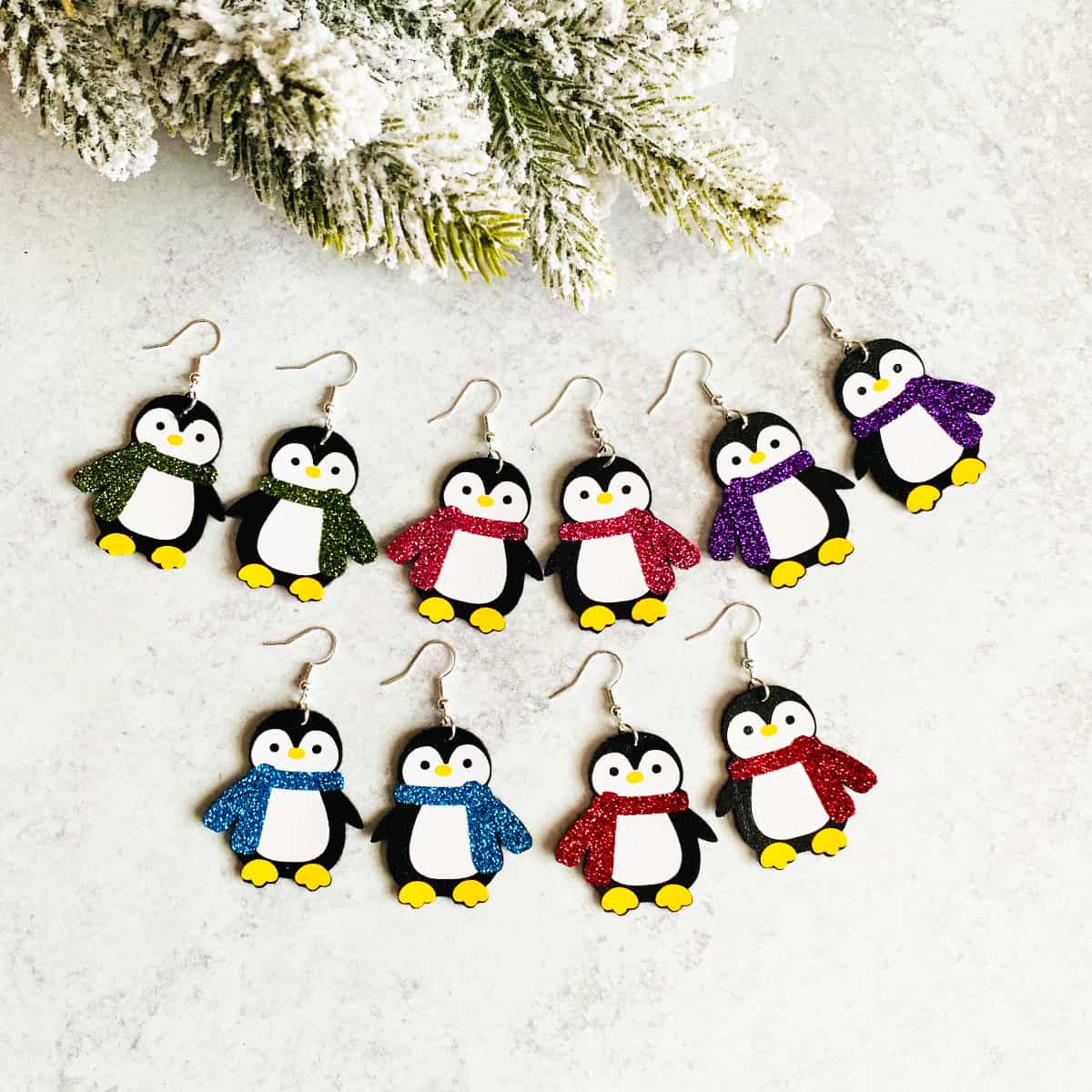 How to Make Penguin Earrings