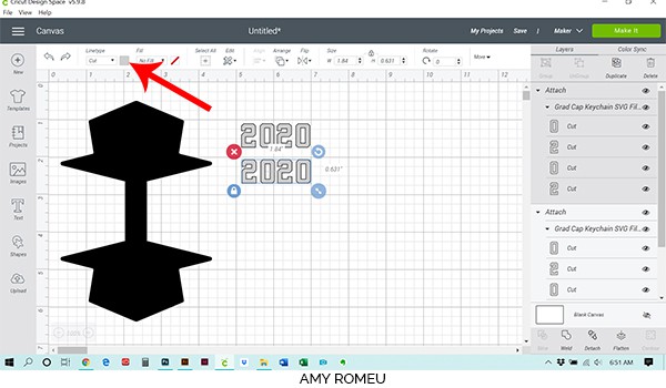 recolor duplicate art in Cricut Design Space