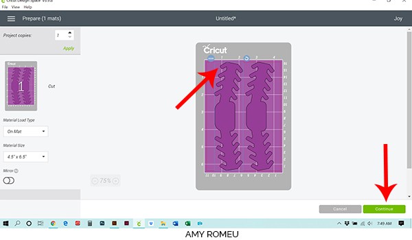 cricut joy mat preview screenshot 2