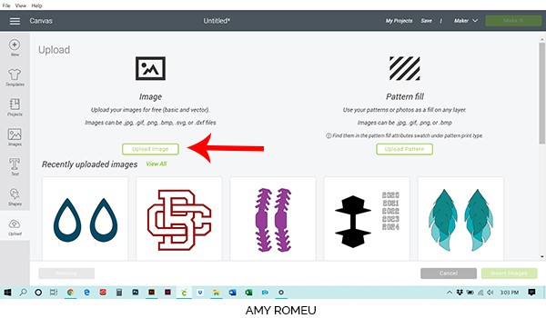 upload to Cricut Design Space screenshot