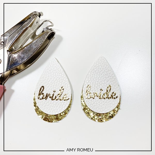 DIY Bachelorette Party Gift Earrings - Amy Romeu