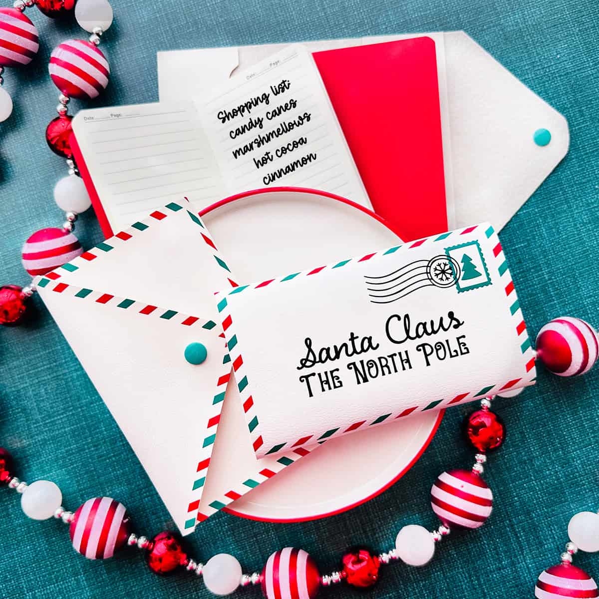 letter to santa notebook cover