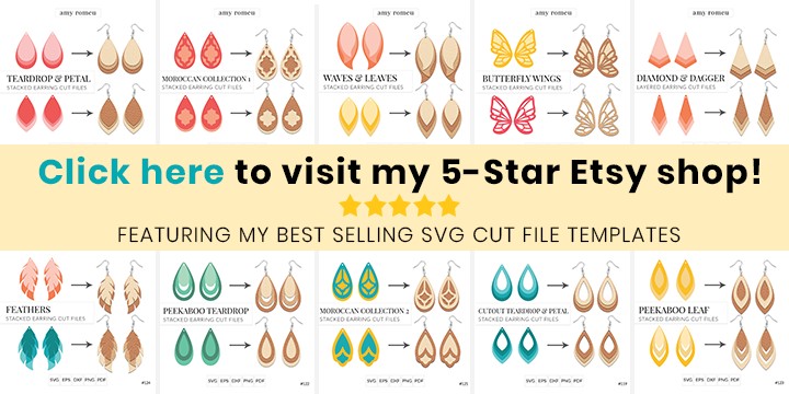 The Must Have Items To Start Making Cricut Faux Leather Earrings