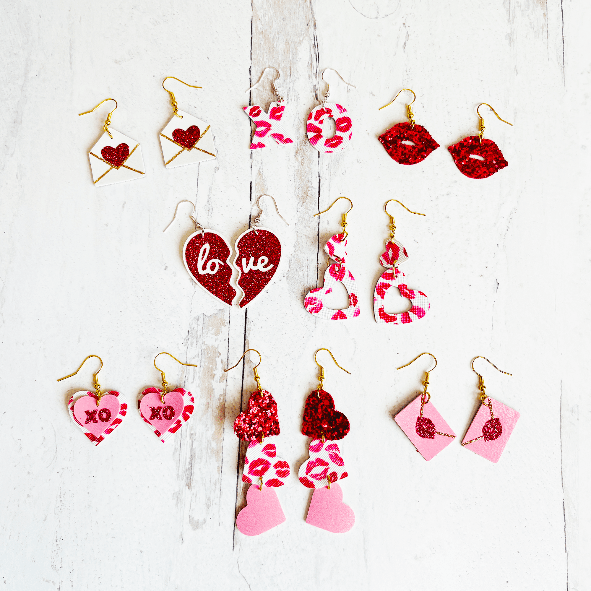 Valentine's Day Earrings Workshop Supply List - Amy Romeu