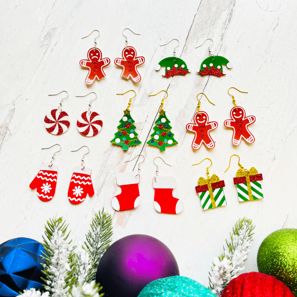 Cricut Holiday Earrings Workshop