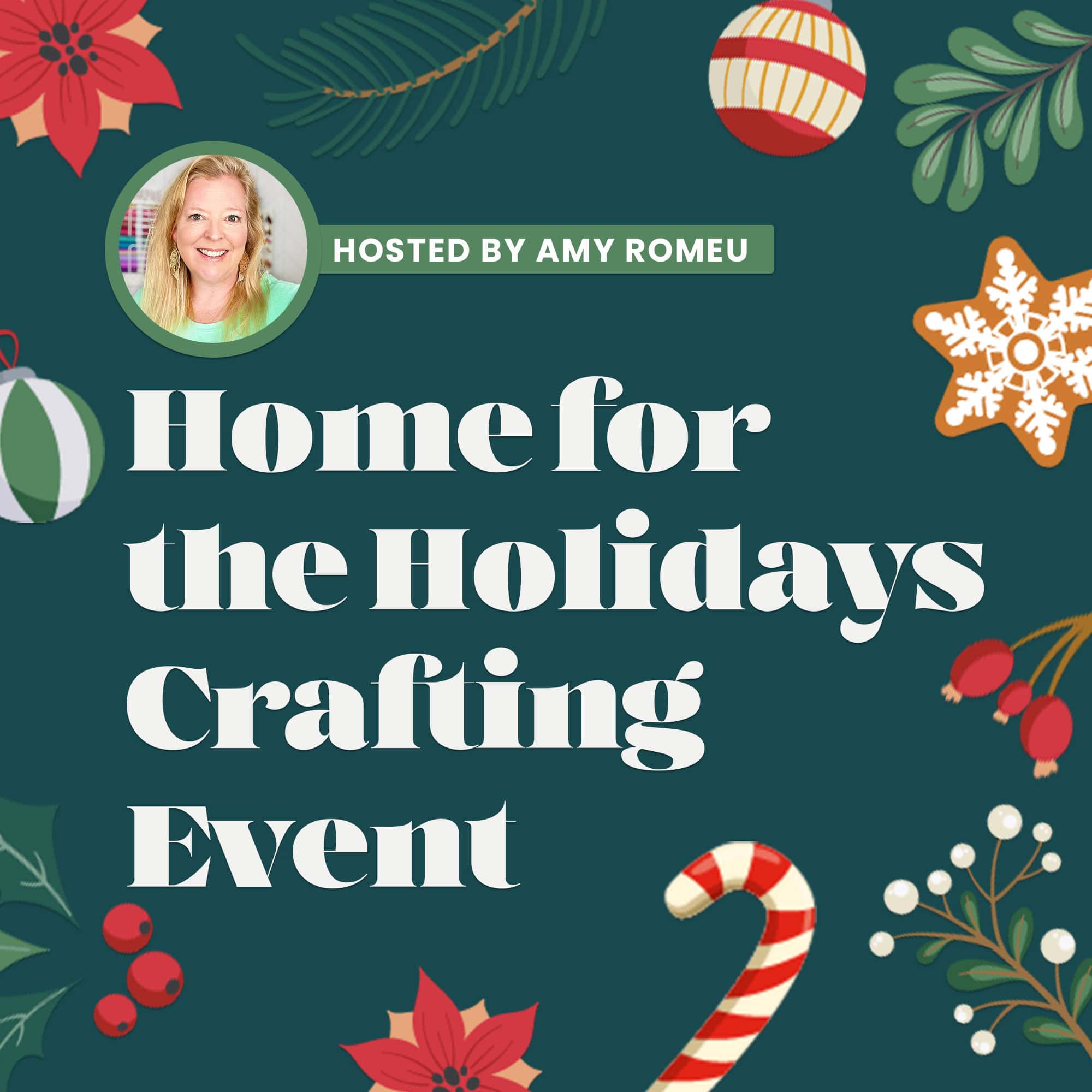 Supplies List for the Home for the Holidays Crafting Event