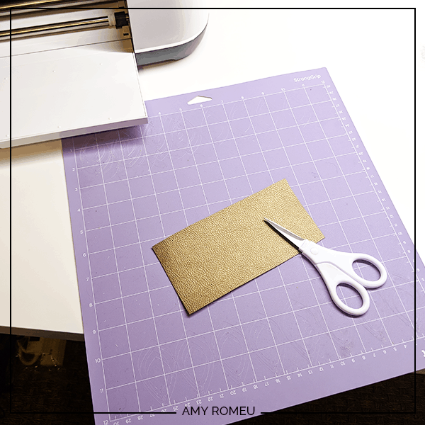 How to Cut Faux Leather on a Cricut – Making Stuff with Sam