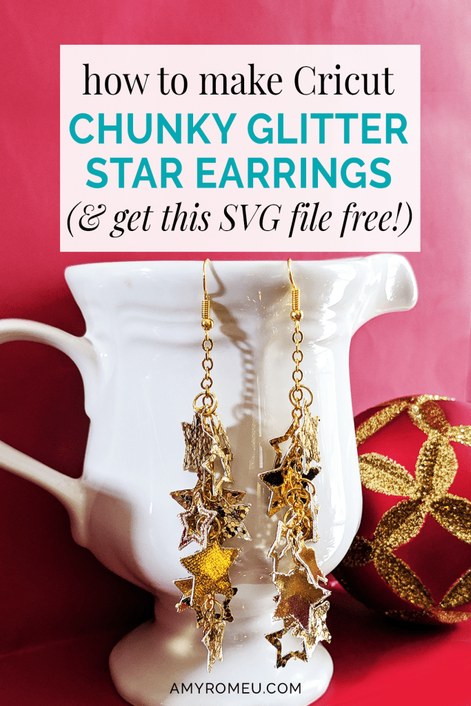 Cricut Joy Foiled Faux Leather Earrings - Amy Romeu