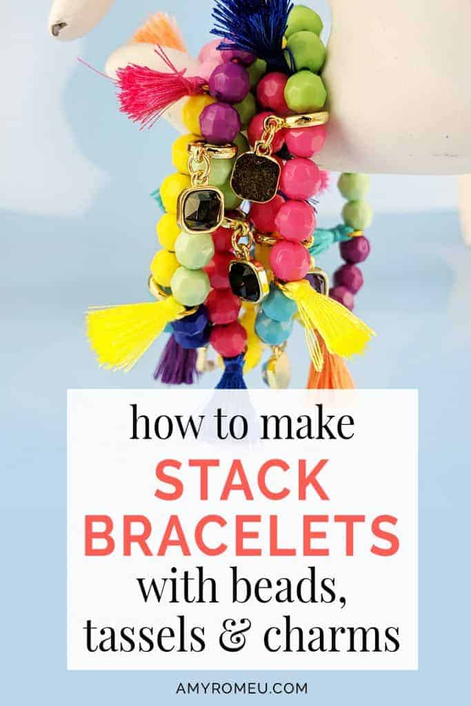 how to make stackable bracelets