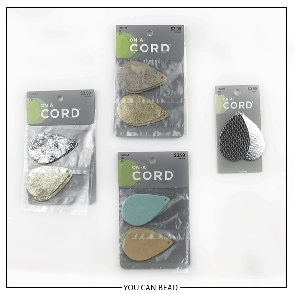 Teardrop Earring Blanks, Hobby Lobby