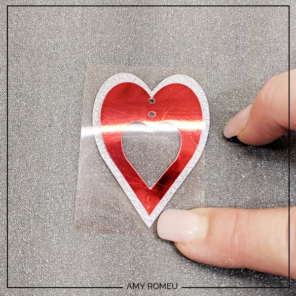 DIY Cricut Infusible Ink Heart Earrings - Amy Romeu