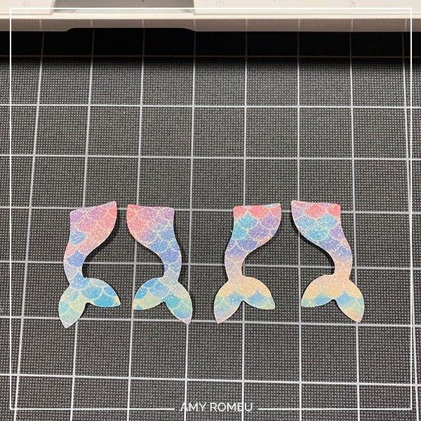 Faux Leather Earrings Cricut Tutorial: Make Cute Mermaid Earrings! - Leap  of Faith Crafting