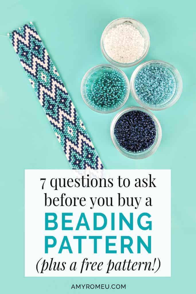 7 Questions To Ask Before You Buy A Beading Pattern  Amy Romeu