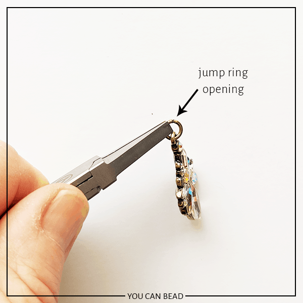 how to open or attach a jump ring